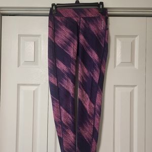 Reebok Activewear Workout Pants. Pink and Purple,  size small. NWOT